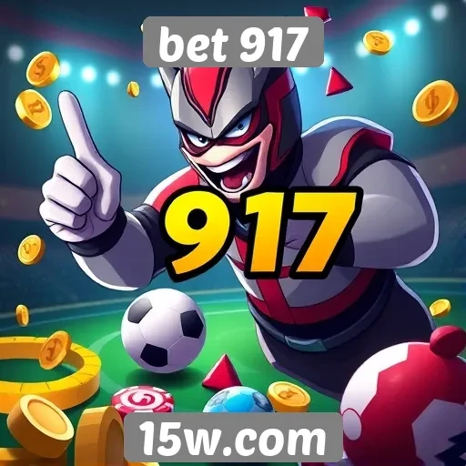 Variedade de jogos oferecidos pela plataforma bet 917